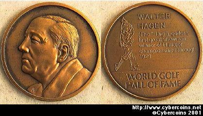 Golf Hall of Fame - Walter Hagen ......