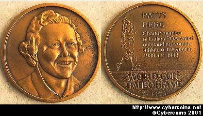 Golf Hall of Fame - Patty Berg .......