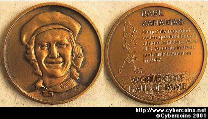 Golf Hall of Fame - Babe Zaharias .......