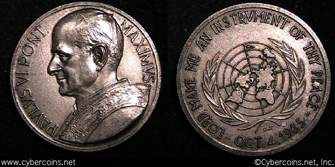 People - Pope Paul VI issued by the UN?, about  
