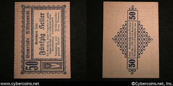 Austrian notgeld, Ultschwendt, 50 Heller, UNC.