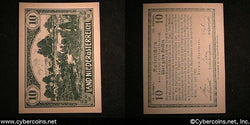 Austrian notgeld, Kassenschein, 10 Heller, UNC.
