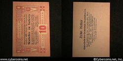 Austrian notgeld, Neuhofen, 10 Heller, UNC.