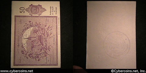 Austrian notgeld, St Ailola, 50 Heller, UNC.