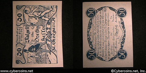 Austrian notgeld, St Georgen, 30 Heller, UNC.