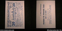 Austrian notgeld, Dross, 20 Heller, UNC