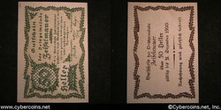 Austrian notgeld, Zeifelmaur, 50 Heller, UNC.