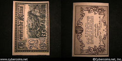 Austrian notgeld, Klaus, 20 Heller, UNC.