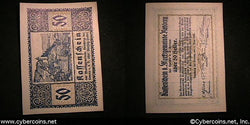 Austrian notgeld, Kassenschein, 50 Heller, UNC.