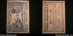 Austrian notgeld, Klasser, 20 Heller, UNC