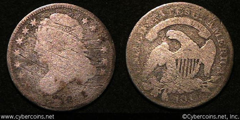 1831  Bust Dime, Grade=  G