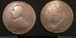 US/North Wales Halfpenny, 1795 - F - several