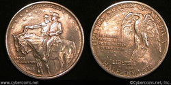 1925  Stone Mountain Comm Half, Grade= MS63