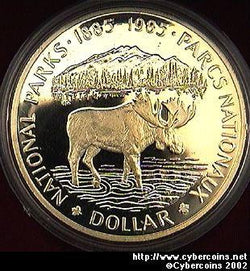 1985, National Parks - Moose (.500 ...