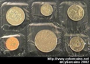 1986, Proof-like/ Select UNC Set, Voyageur