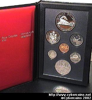 1986, Double Dollar Prestige Proof Set 7