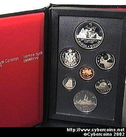 1987, Double Dollar Prestige Proof Set 7