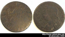 US/Connecticut,1786 Connecticut - corroded VG