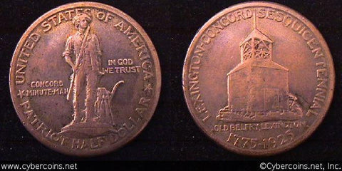 1925  Lexington-Concord Comm Half  XF