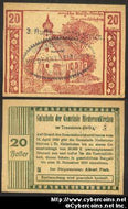 Austrian notgeld, Niederneukirchen, 20 Heller