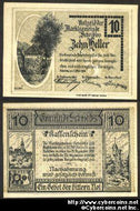 Austrian notgeld, Scheibbs, 10 Heller, UNC.