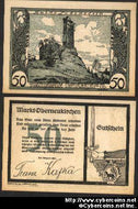 Austrian notgeld, Oberneukirchen, 50 Heller, UNC