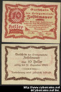 Austrian notgeld, Zeiselmauer, 10 Heller, UNC.