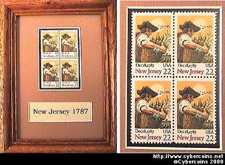 New Jersey, Scott 2338, 1987 New Je...