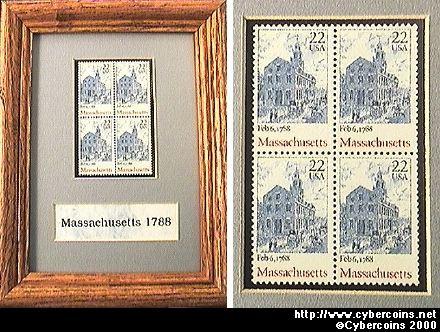 Massachusetts, Scott 2341, 1988 Mas...