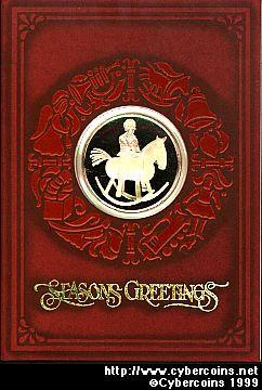 1983, Franklin Mint, unused Holiday...