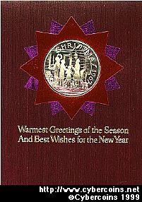 1967, Franklin Mint, unused Holiday...