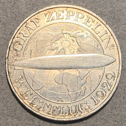 Germany, 1930A, 3 Marks, XF