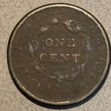 1812, F Classic Head large cent, heavy corrosion