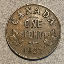 1923, Canada cent, KM28, F