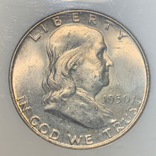 1950-D Franklin Half Dollar, NGC MS64FBL