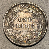 1900-O Barber Dime, XF, corroded