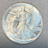 1941 Walking Half Dollar, Grade= MS62