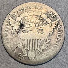 1806 Draped Bust Quarter, VG, heavy hit on reverse creating flat spot on obverse