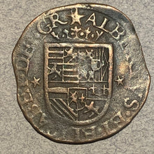 Spanish Netherlands 1611 Brabant, Maastricht mint (star in shield)