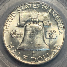 1957-D Franklin Half Dollar, PCGS MS64FBL