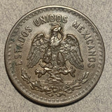 Mexico, 1915,  5 centavos, XF