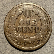 1872 Indian Cent, Grade=  VG, a few tiny field ticks