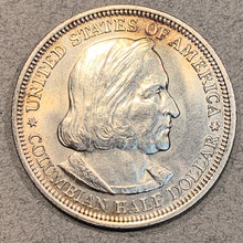 Columbian Commemorative Half Dollar 1892, MS63 lightly cleaned