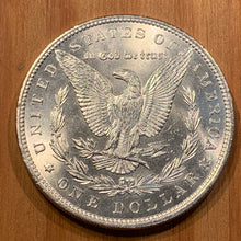 1878 7 TF Morgan Dollar, MS63PQ, reverse of 79