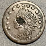 Civil War Token, 1863, C Sutton’s, XF damaged, New Grocery Store, Double sruck date and last S on Suttons OH-165-F2-1a,  Store Card Token