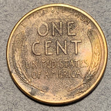 1911-S Lincoln Cent, Grade=  AU58, gray speckled surfaces