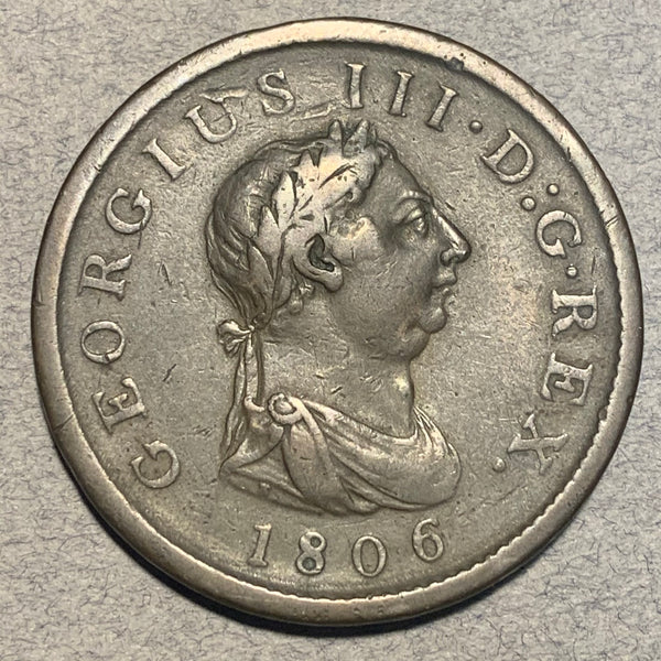 Great Britain, 1806, Penny, KM763 - VF