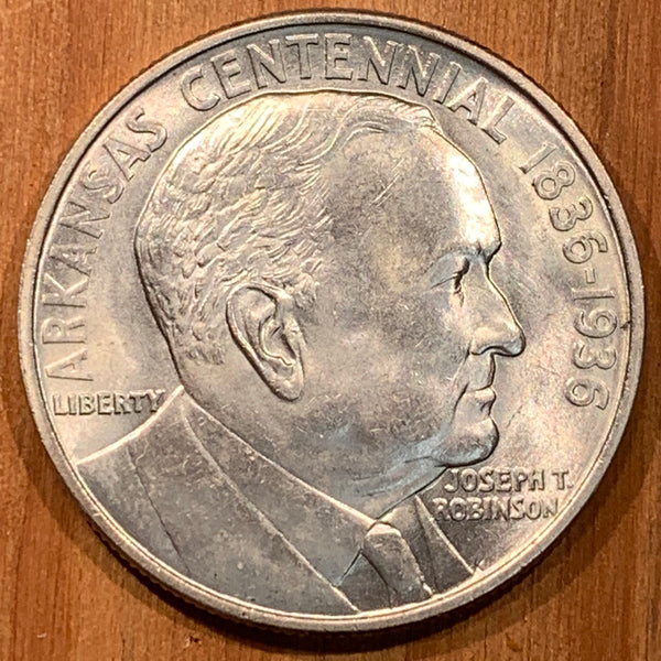 Arkansas Commemorative Robinson Half Dollar 1936, MS64