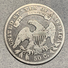 1834 Capped Bust Half Dollar F