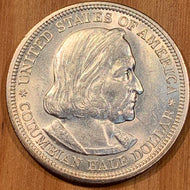 Columbian Commemorative Half Dollar 1893, MS63